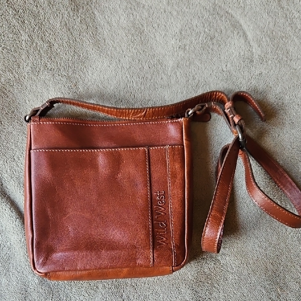 Wild West Leather Crossbody Bag